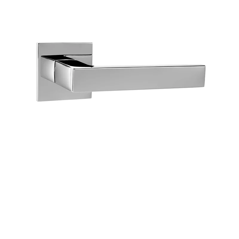 Klika dveří TI - ČTVERCOVÁ - HR 2275Q 5S Povrch: CHL - Chrome Glossy (03) - Obrázek 4