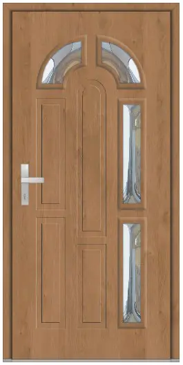 Vchodové dveře Wiked Termo Prestige Lux vzor 1 plné - dveře + zárubeň + klika (Kópia) (Kópia) (Kópia) (Kópia) (Kópia) (Kópia)