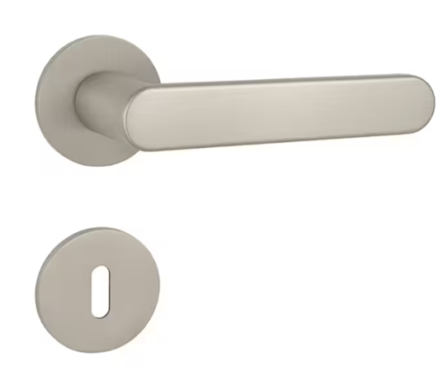 Klika na dveře TI - ROUND - R 3957 5S, Povrch: NIM - nikl mat (142)